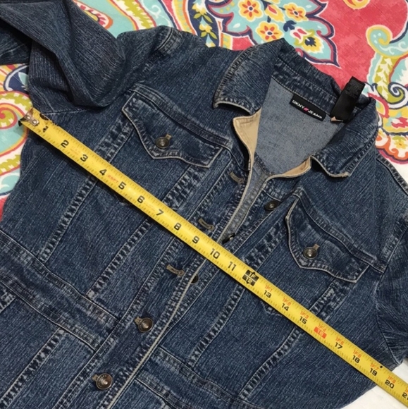 👗 DKNY Blue Denim Dress 👗 - Picture 6 of 9